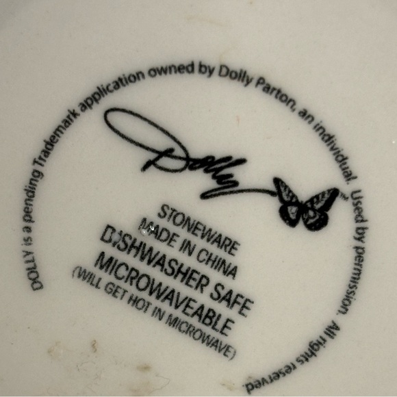 Dolly Parton 9 to 5 Floral Stoneware 20oz Mug - Picture 7 of 7